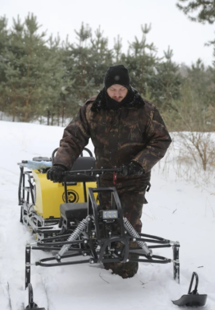 Мотобуксировщик РЫБАК PK 15 л.с. (короткая база 1230мм) в Нижнекамске