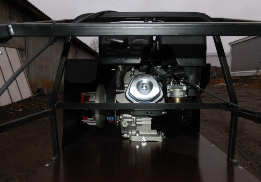 Мотобуксировщик AhtaR Зима 9 л/с с вариатором в Нижнекамске