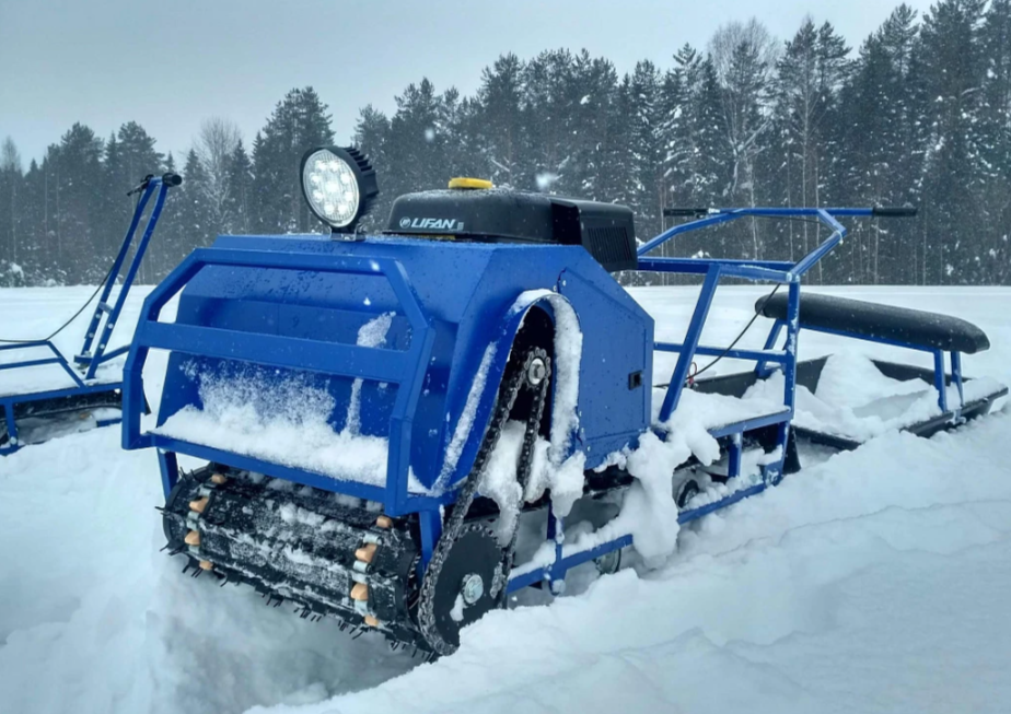 Мотобуксировщик Альбатрос-XLV 9 мини, тележки, 1250 мм в Нижнекамске