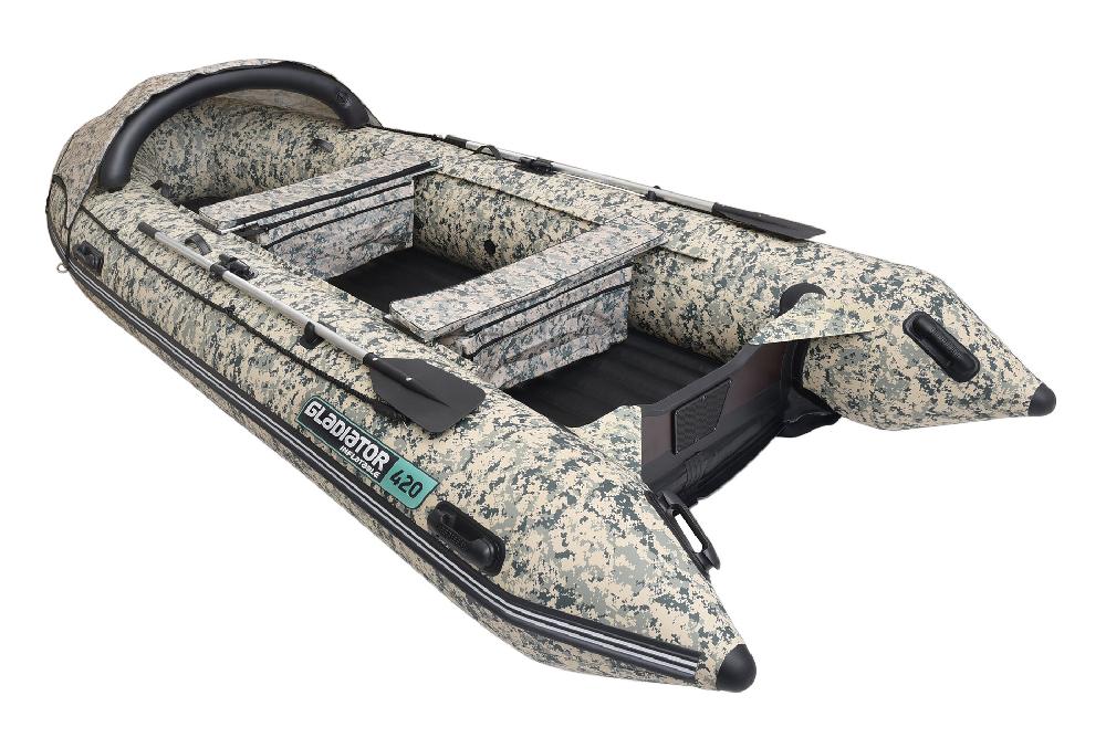 НАДУВНАЯ ЛОДКА GLADIATOR E350PRO в Нижнекамске