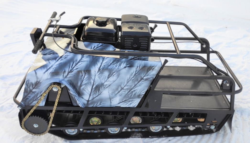 Мотобуксировщик Irondog (Железная собака) M500 9 Камуфляж Охотник в Нижнекамске