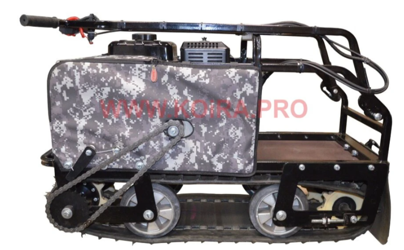 Мини мотобуксировщик КОЙРА "Вжик" (107 см) 7 л/с с ручным стартером в Нижнекамске