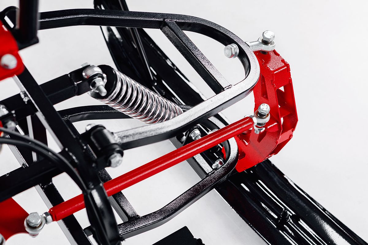 Лыжный модуль IKUDZO с подогревом ручек пластиковые лыжи в Нижнекамске