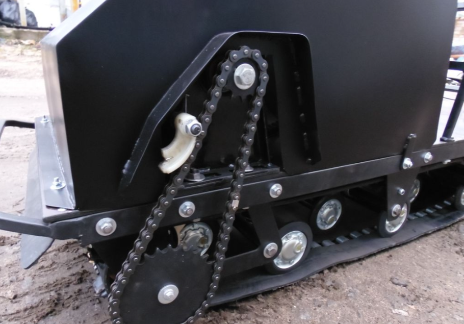 Мотобуксировщик AhtaR Зима 9 л/с с вариатором в Нижнекамске