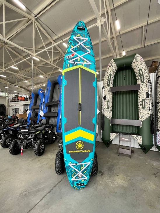SUP (САП) Доска MISHIMO PRO-MAX Light Teal 11’ (335см) в Нижнекамске