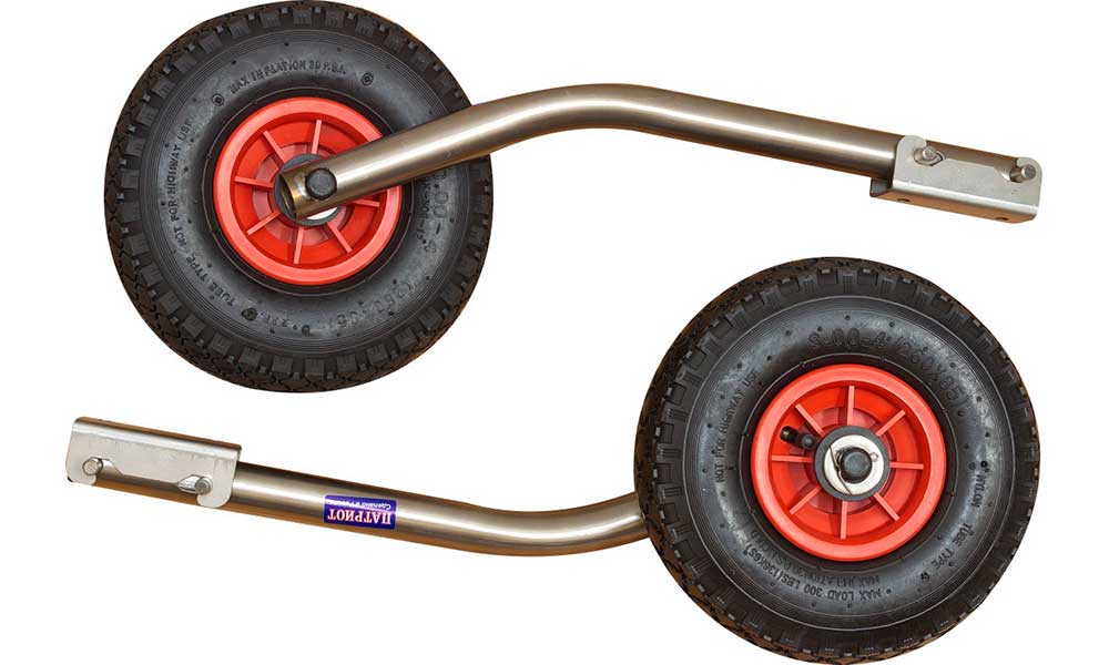 Транцевые колеса модульные удлиненные из нержавеющей стали в Нижнекамске