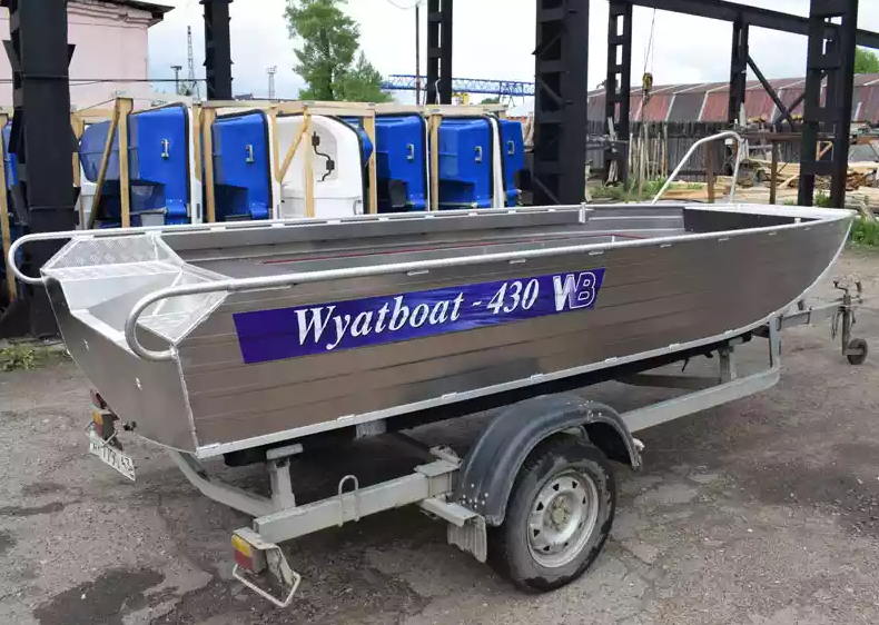 Алюминиевая лодка  Wyatboat-430 Master в Нижнекамске