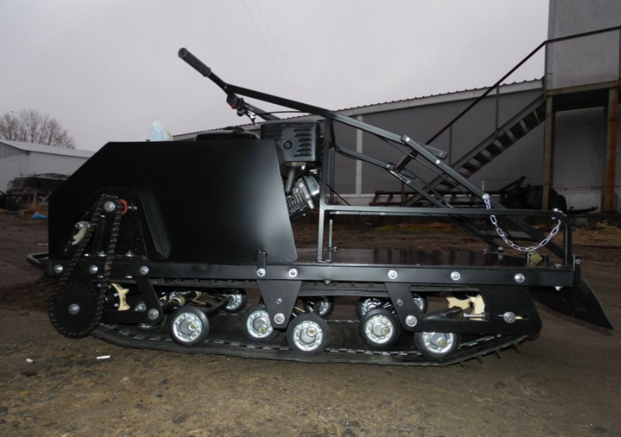 Мотобуксировщик AhtaR Зима 9 л/с с вариатором в Нижнекамске