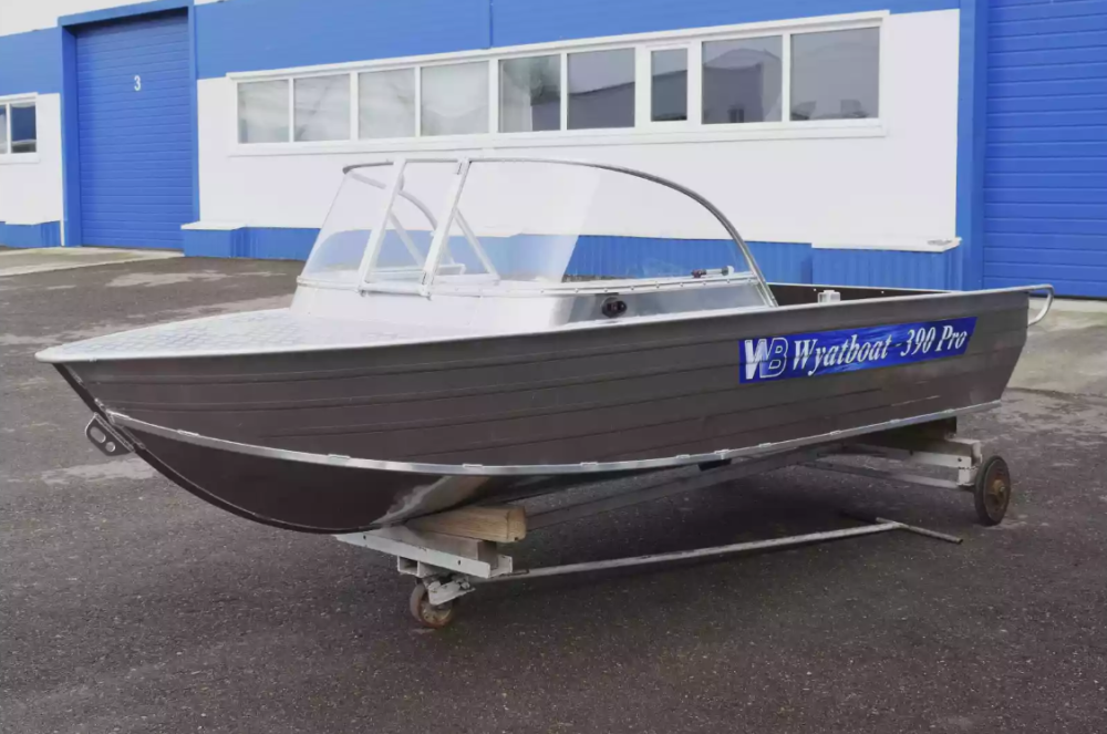 Алюминиевая лодка Wyatboat-390 Pro в Нижнекамске