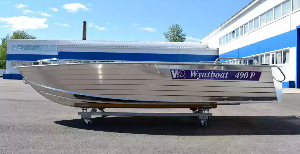 Алюминиевая лодка Wyatboat-490 P в Нижнекамске