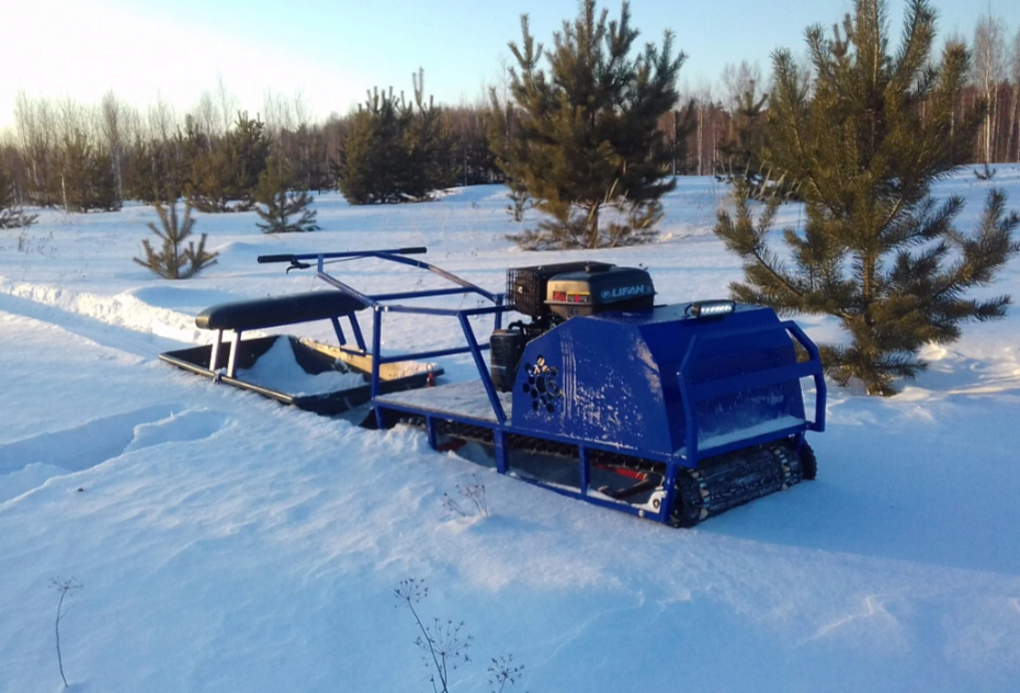 Мотобуксировщик Альбатрос-XLV 9 мини, тележки, 1250 мм в Нижнекамске