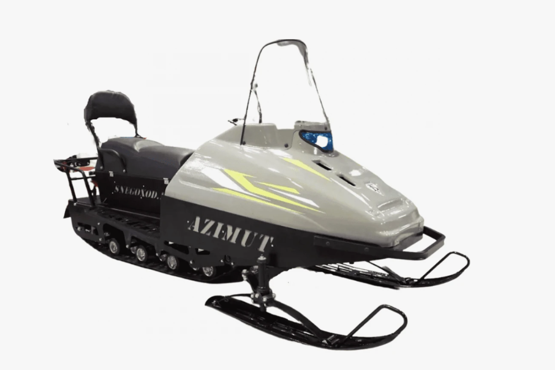 Миниснегоход Бурлак Азимут 20 л.с. , эл.запуск, реверс, тормоз гидравл, капот серый в Нижнекамске