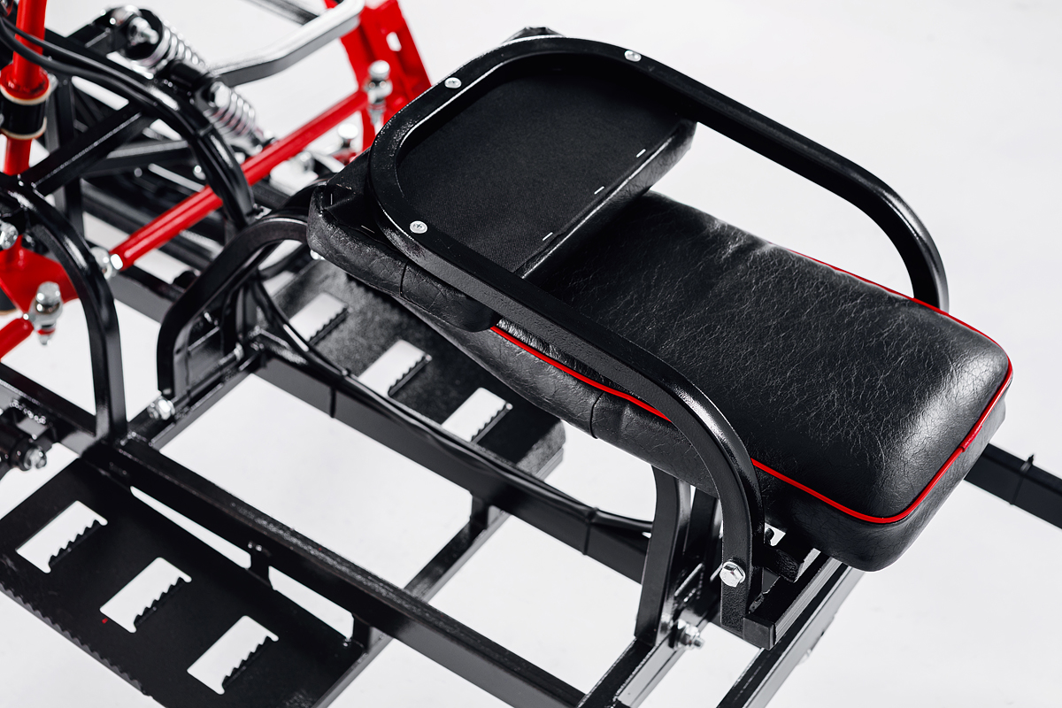 Лыжный модуль IKUDZO с подогревом ручек пластиковые лыжи в Нижнекамске