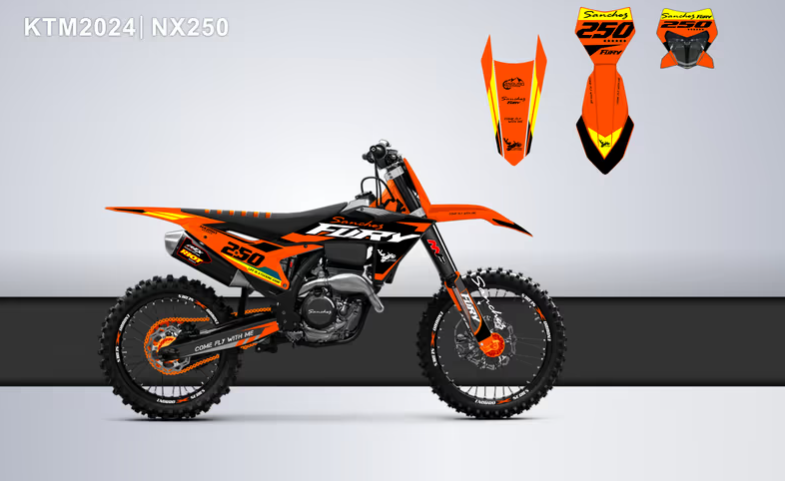 Кроссовый мотоцикл Sanchez Fury NX250 в Нижнекамске