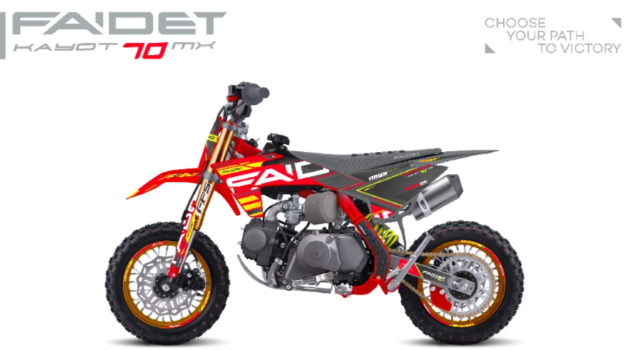 Питбайк FAIDET KAYOT 70 12/10 в Нижнекамске