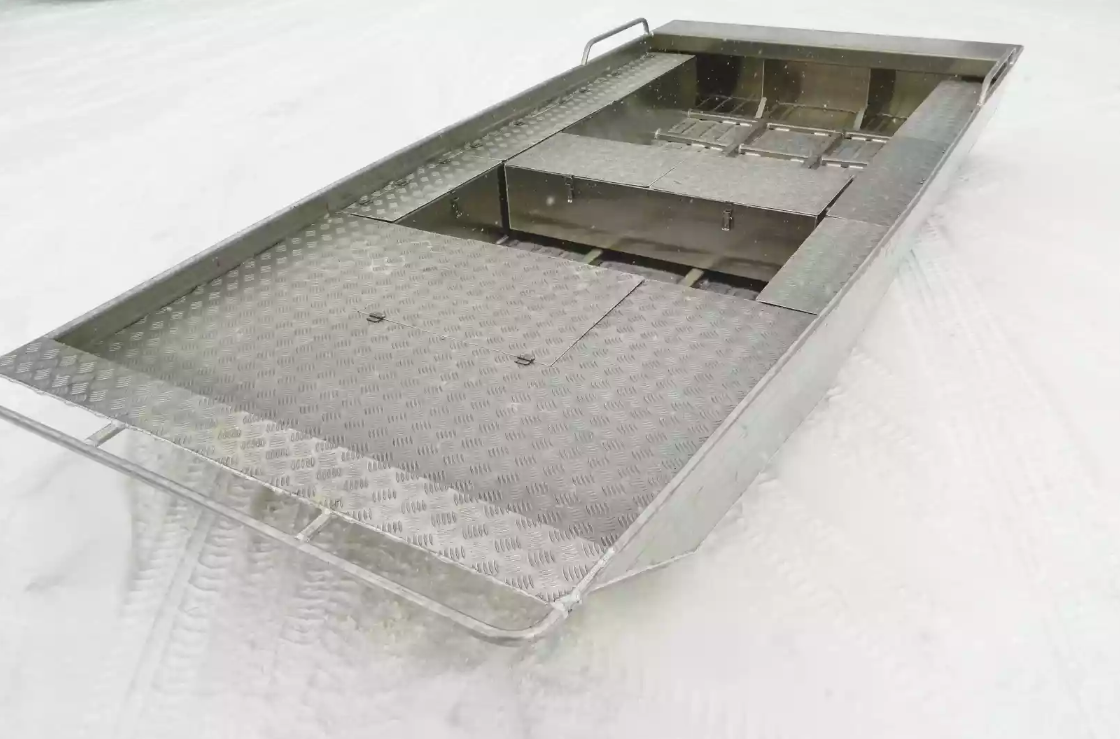 Алюминиевая лодка Wyatboat-390 Jonboat в Нижнекамске