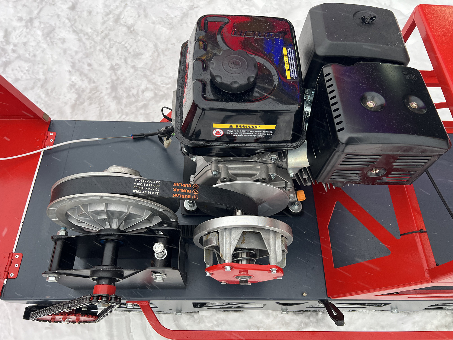 Мотобуксировщик EX-MOTO SNOWDOG S500 15л.с в Нижнекамске