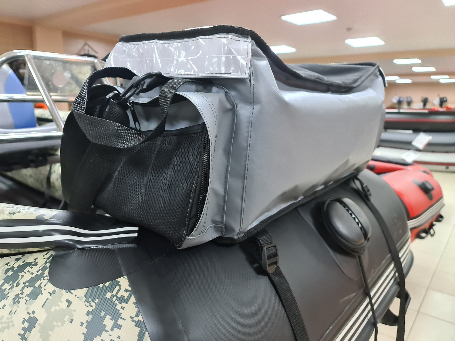 СУМКА ЛЮКС НА БАЛЛОН ДЛЯ ЛОДОК ПВХ 50Х25Х25 СМ в Нижнекамске