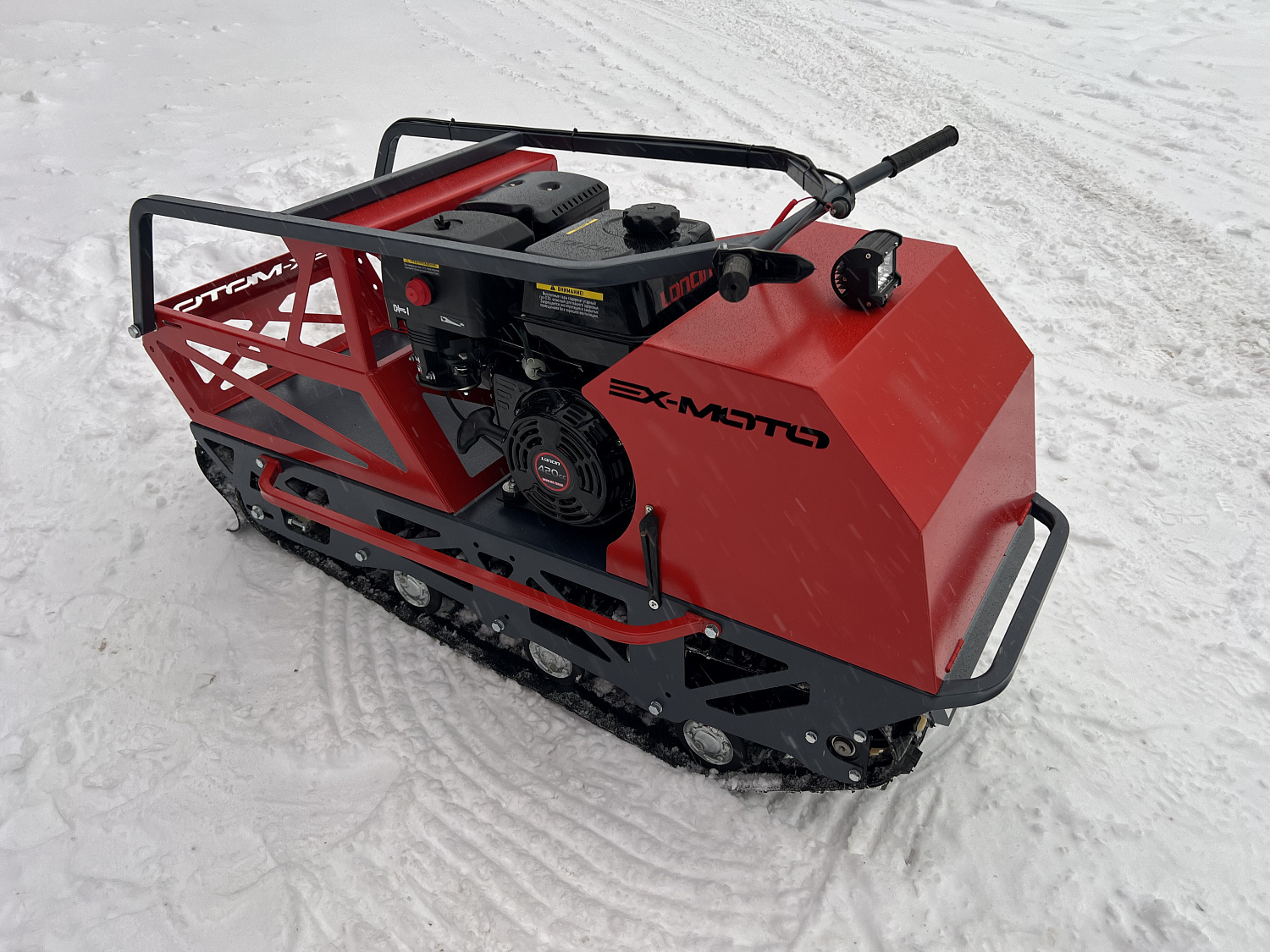 Мотобуксировщик EX-MOTO SNOWDOG S500 15л.с в Нижнекамске