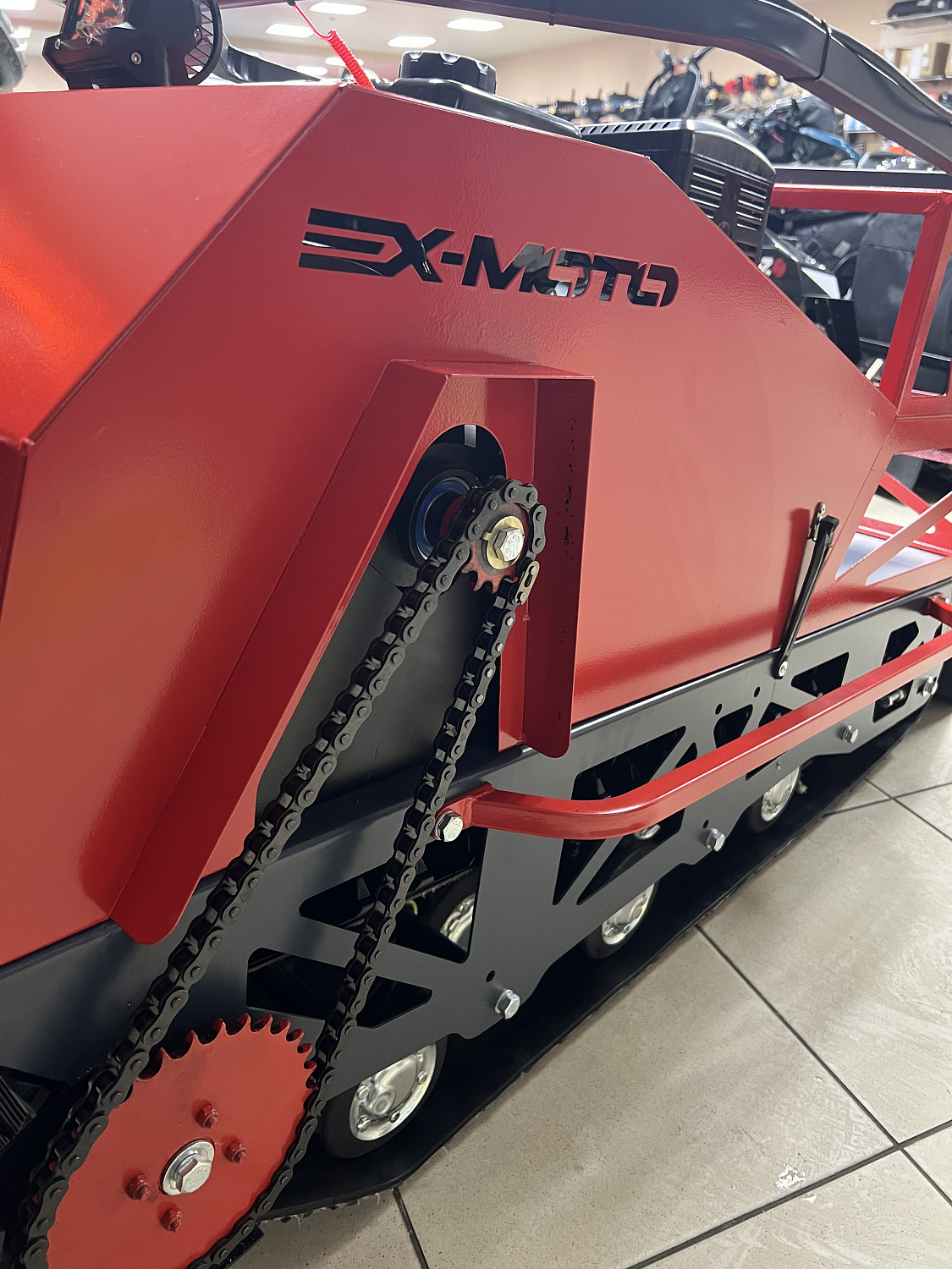 Мотобуксировщик EX-MOTO SNOWDOG S500 15л.с в Нижнекамске