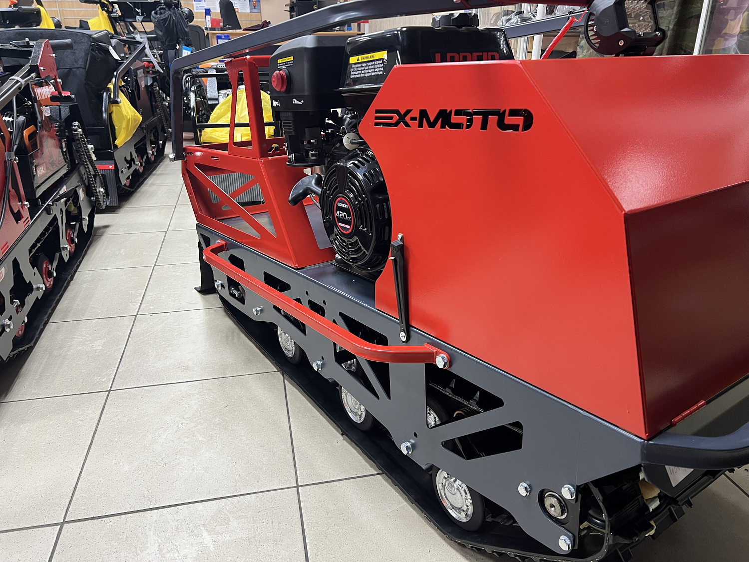 Мотобуксировщик EX-MOTO SNOWDOG S500 15л.с в Нижнекамске