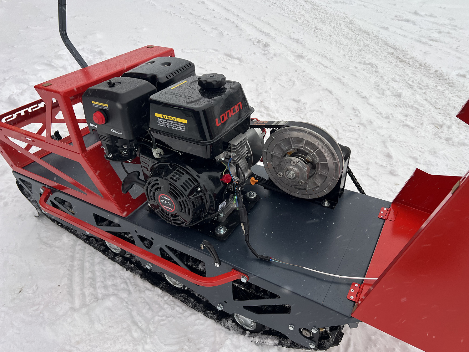 Мотобуксировщик EX-MOTO SNOWDOG S500 15л.с в Нижнекамске