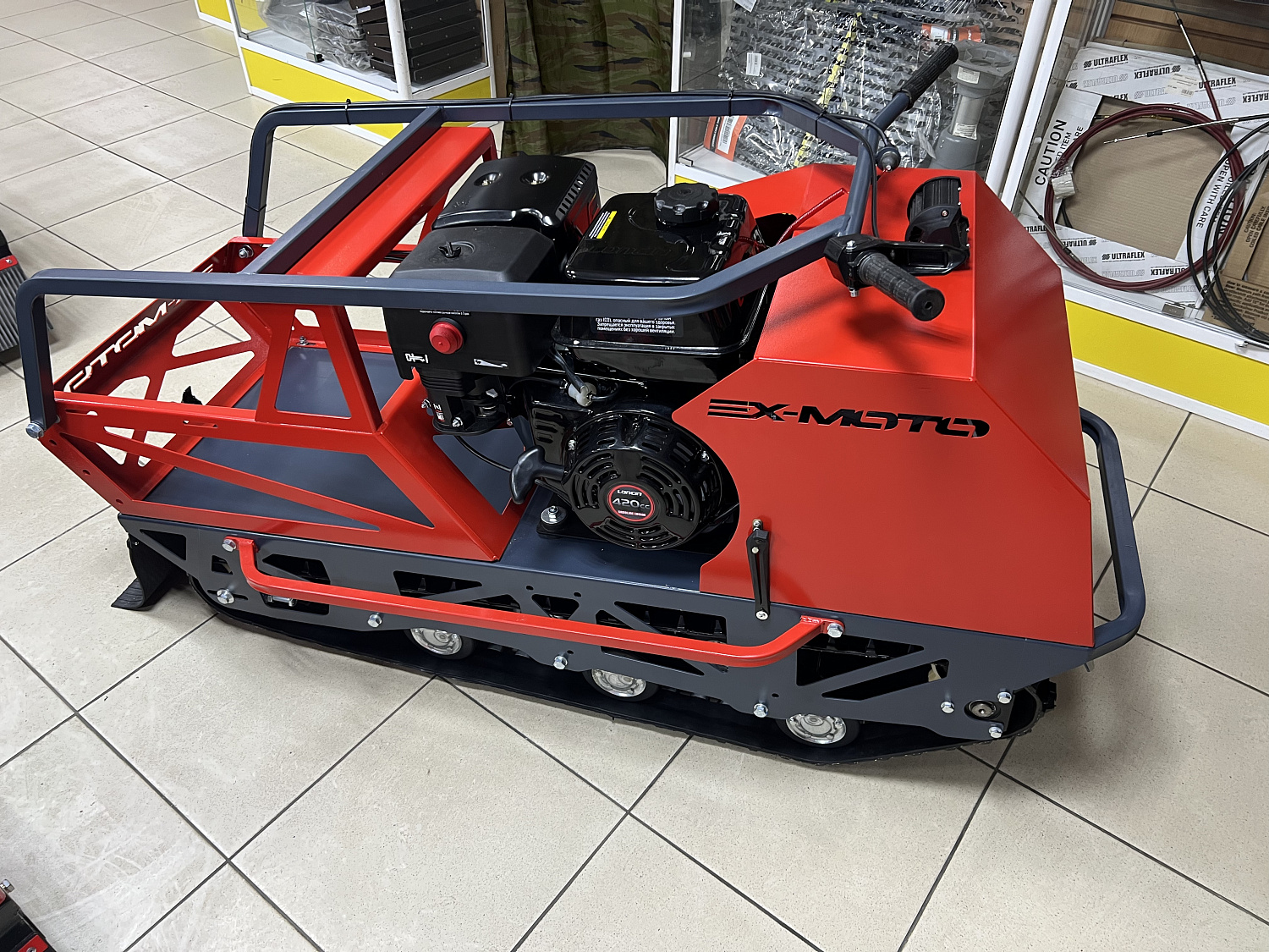 Мотобуксировщик EX-MOTO SNOWDOG S500 15л.с в Нижнекамске