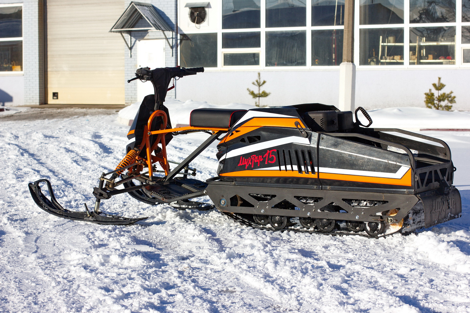 Мотобуксировщик IRBIS Мухтар 15 с лыжным модулем в комплекте в Нижнекамске