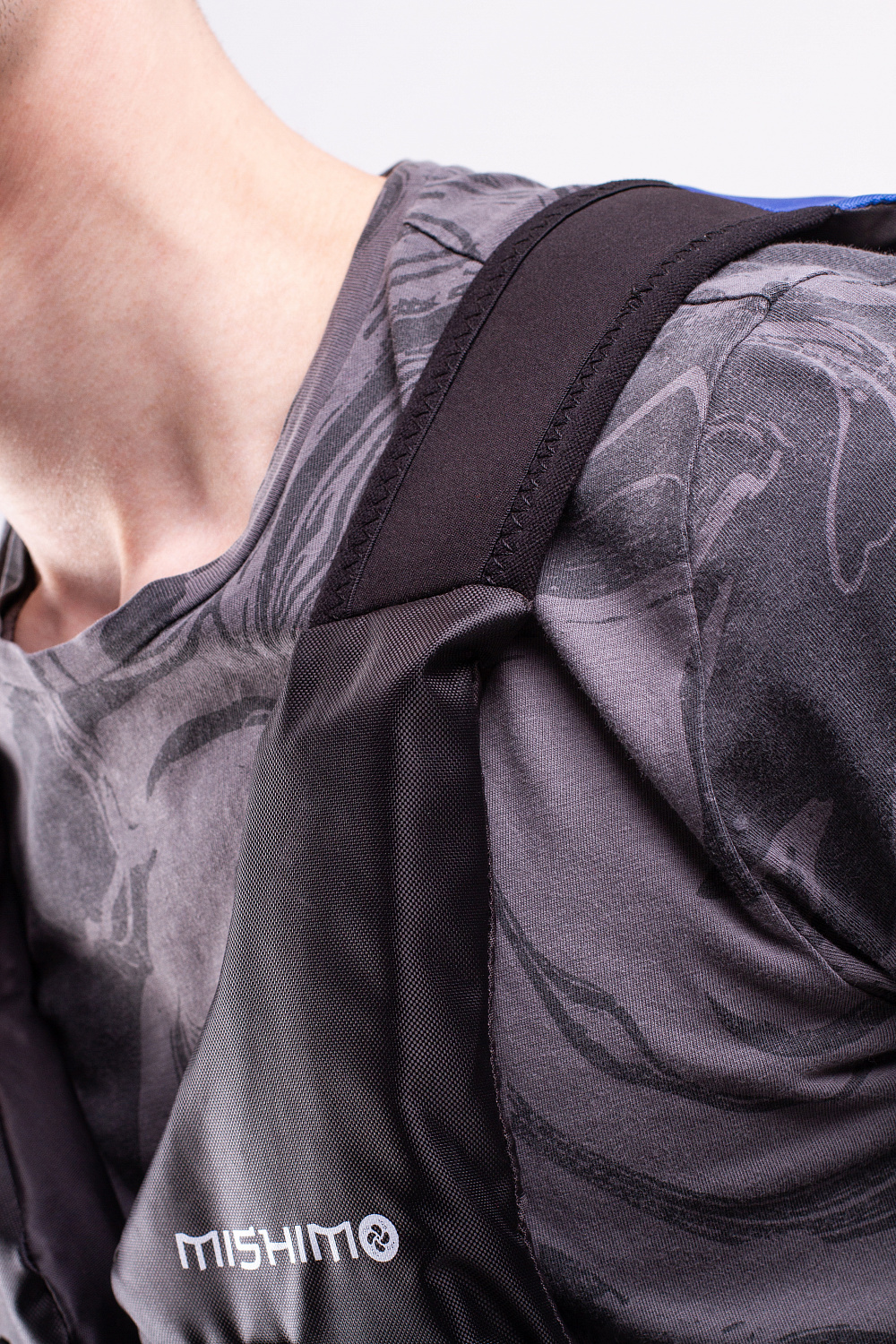 Жилет спасательный MISHIMO PRO Премиум качества Черно-синий в Нижнекамске