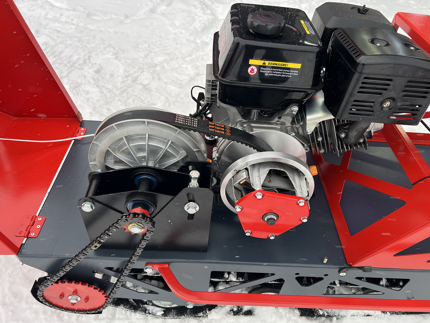 Мотобуксировщик EX-MOTO SNOWDOG S500 15л.с в Нижнекамске