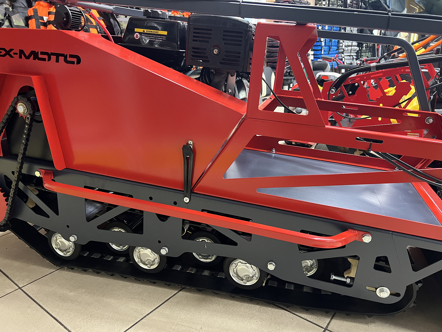 Мотобуксировщик EX-MOTO SNOWDOG S500 15л.с в Нижнекамске