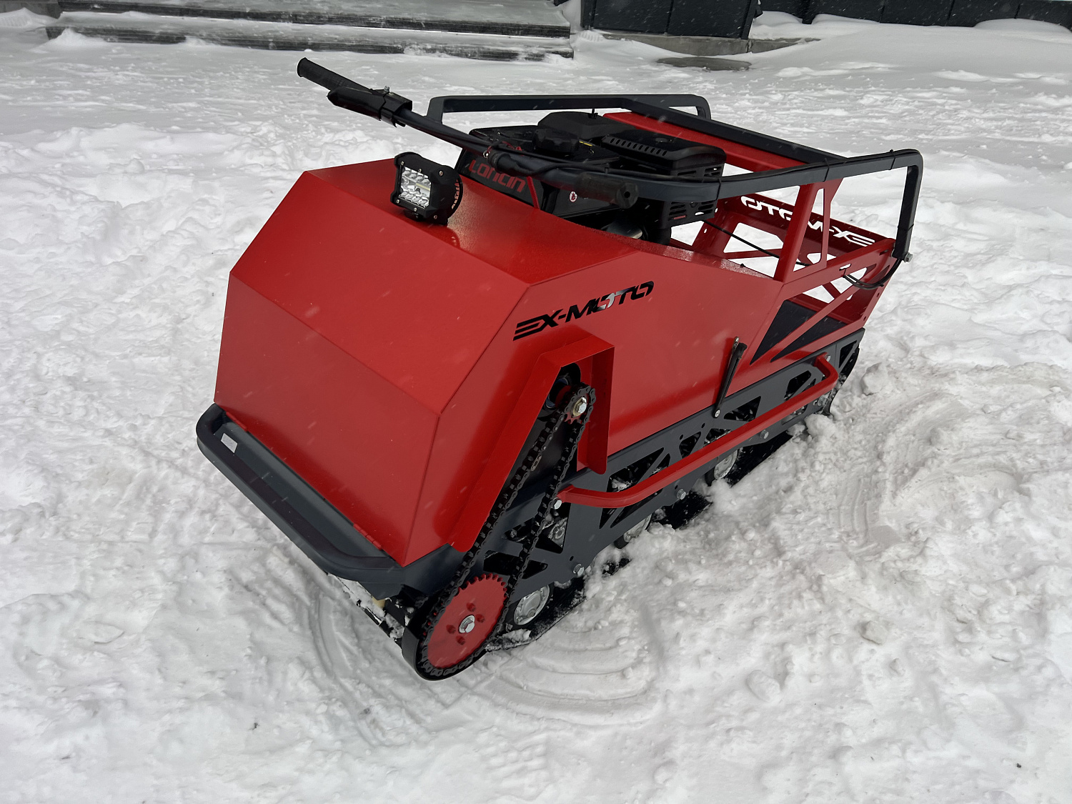 Мотобуксировщик EX-MOTO SNOWDOG S500 15л.с в Нижнекамске