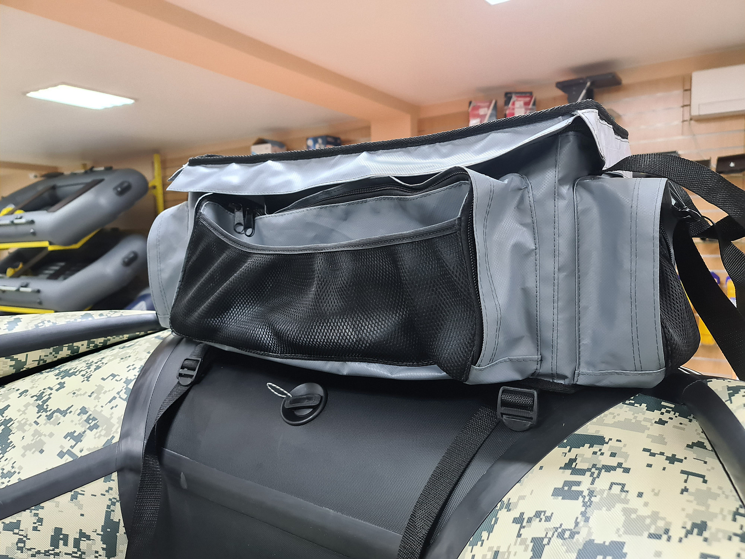 СУМКА ЛЮКС НА БАЛЛОН ДЛЯ ЛОДОК ПВХ 50Х25Х25 СМ в Нижнекамске