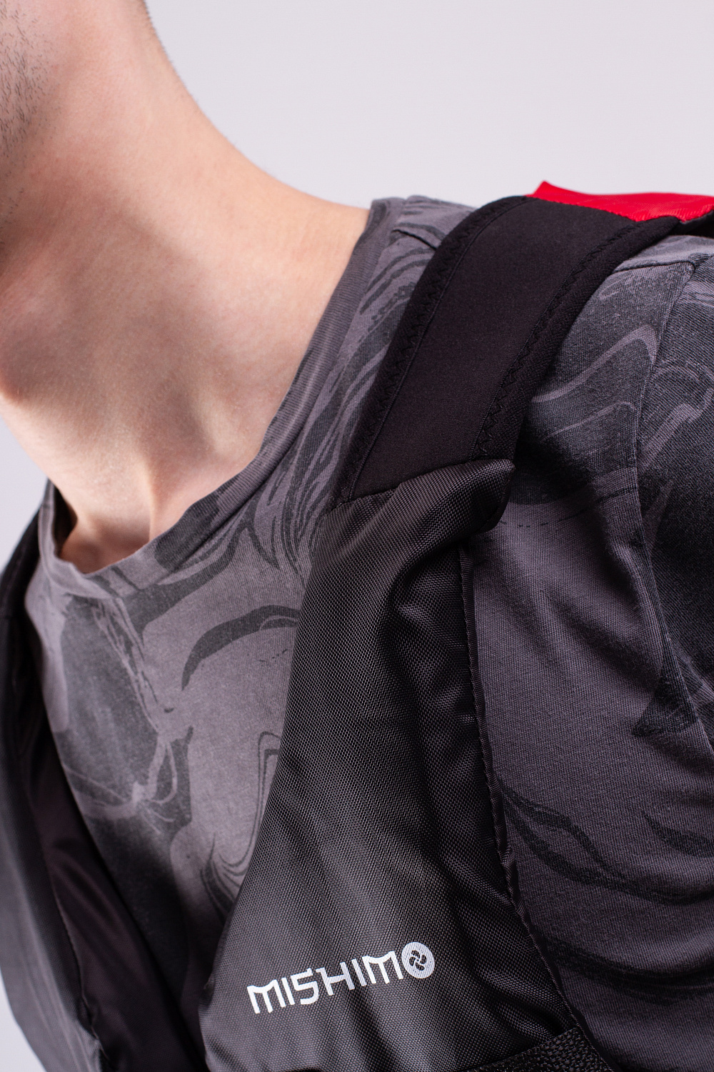 Жилет спасательный MISHIMO PRO Премиум качества Черно-красный в Нижнекамске